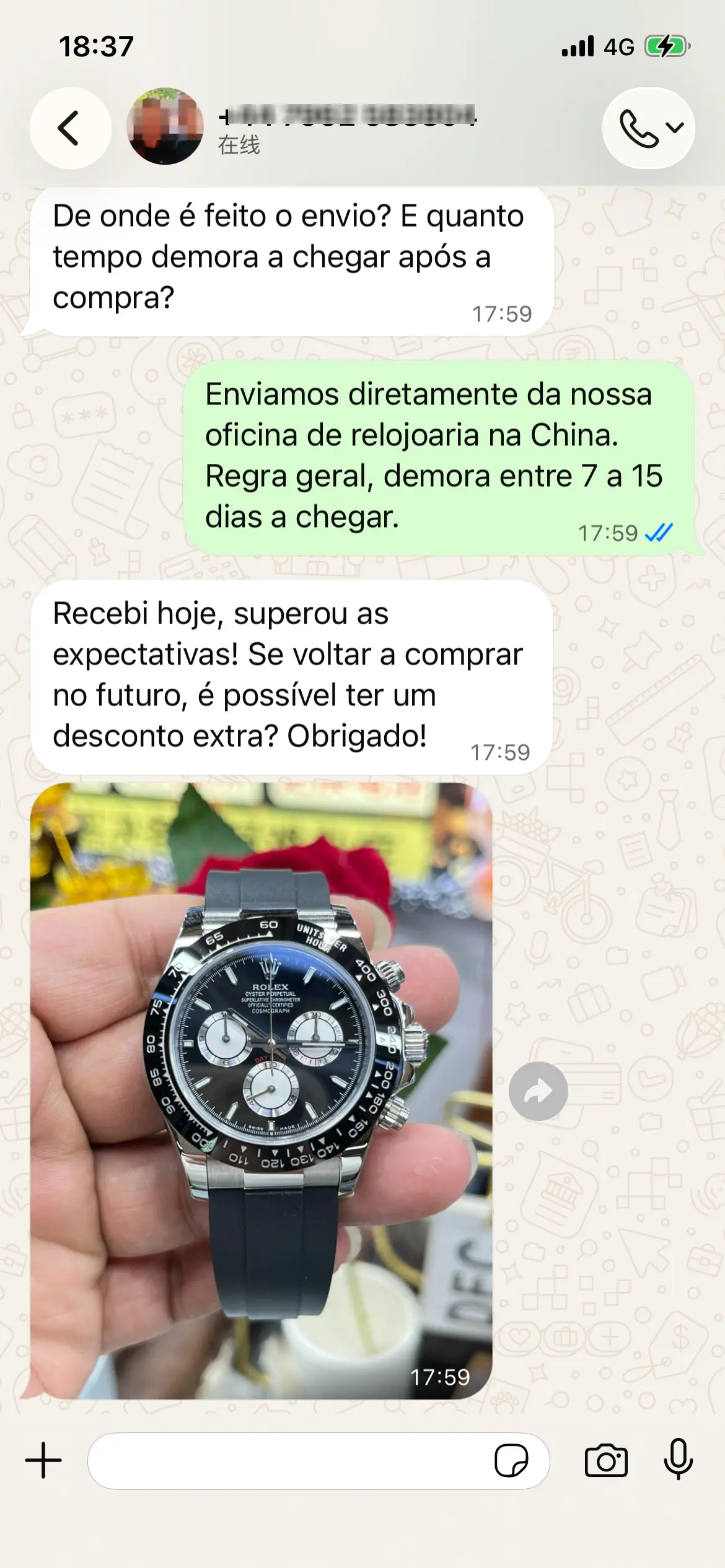 Courier rastreado
